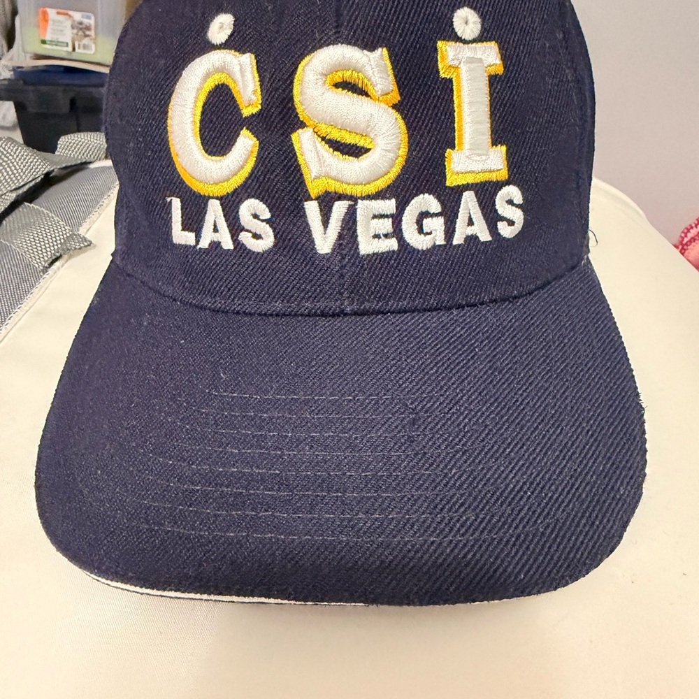 CSI Las Vegas Cap - Navy. Free size